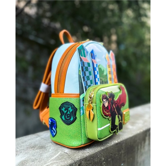 Loungefly Harry Potter Quidditch Mini Backpack - Picture 2 of 12